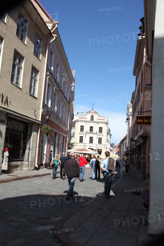 Street scene, Tallin, Estonia, 2011. Artist: Sheldon Marshall