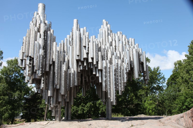 Sibelius Monument, Sibelius Park, Helsinki, Finland, 2011. Artist: Sheldon Marshall