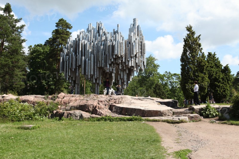 Sibelius Monument, Sibelius Park, Helsinki, Finland, 2011. Artist: Sheldon Marshall
