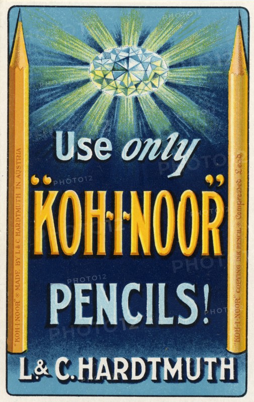 Koh-I-Noor pencils, 1900s. Artist: Unknown