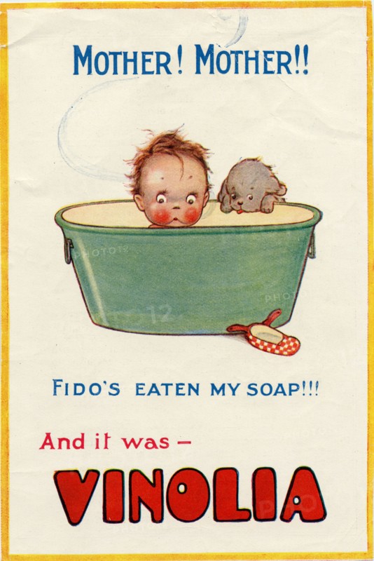 Vinolia soap, 1920s. Artist: Unknown