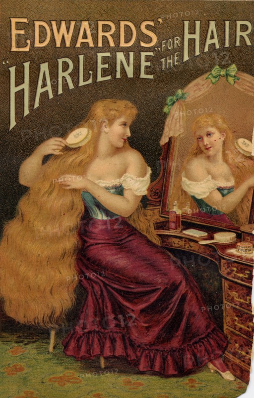 Edward?s Harlene For The Hair, 1900. Artist: Unknown