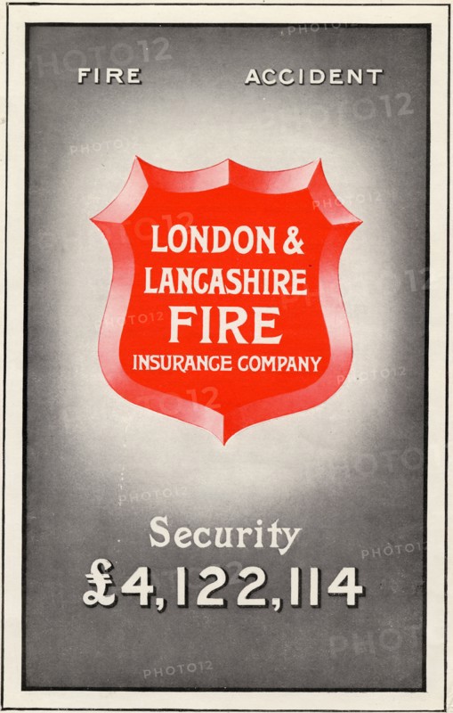 London & Lancashire Fire Insurance Company, 1900s. Artist: Unknown
