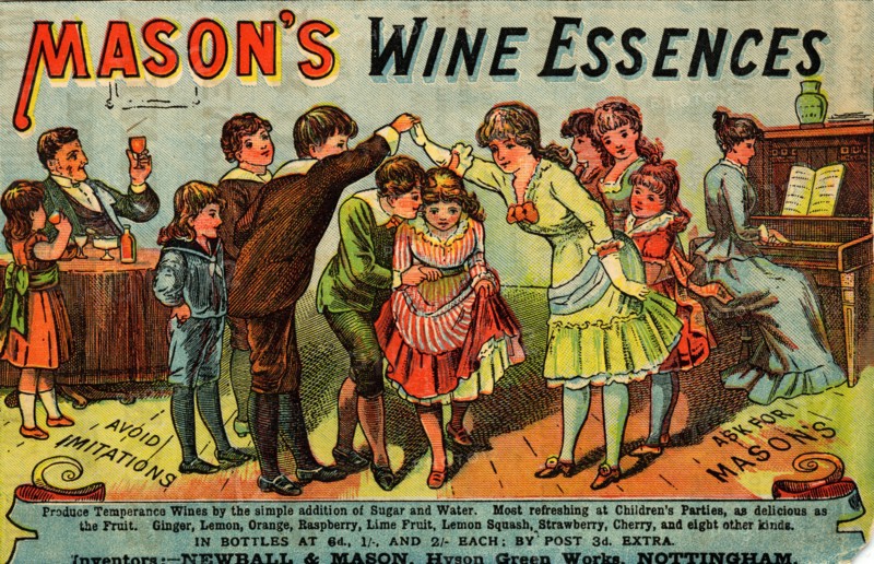 Mason's Wine Essences, 19th century Artist: Unknown