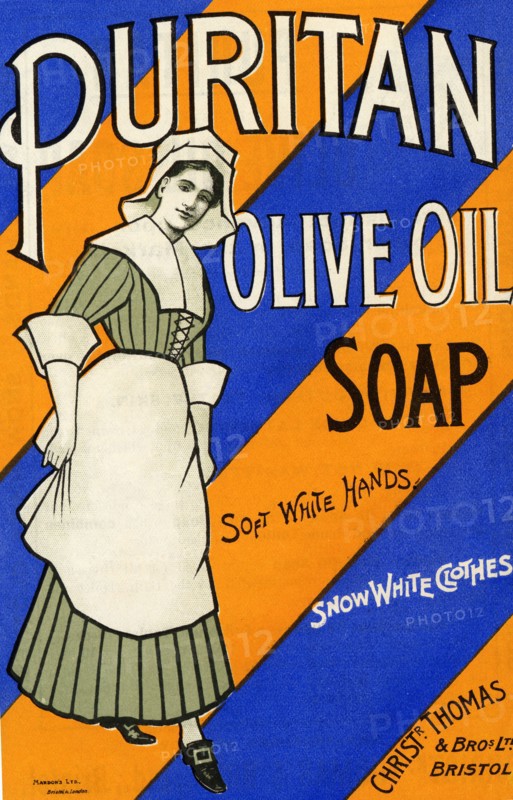 Puritan Olive Oil Soap, c.1900. Artist: Unknown