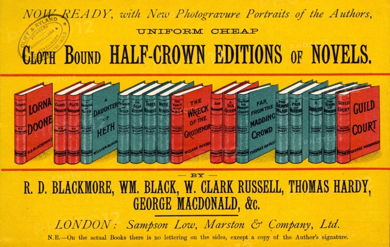 Sampson Low, Marston & Company Ltd, 19th century. Artist: Unknown