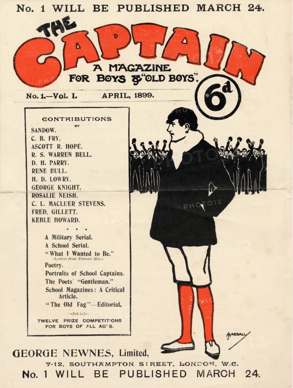 The Captain magazine, 19th century. Artist: John Hassall