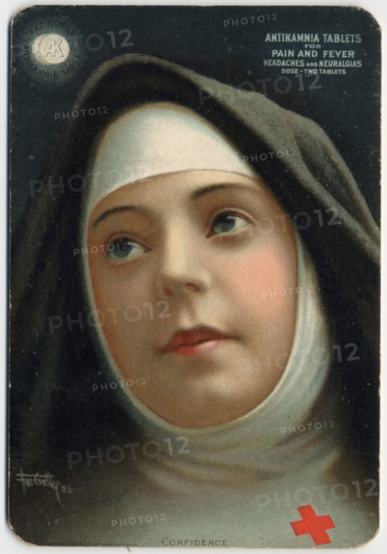 Antikamnia headache tablets, 1890s. Artist: Unknown