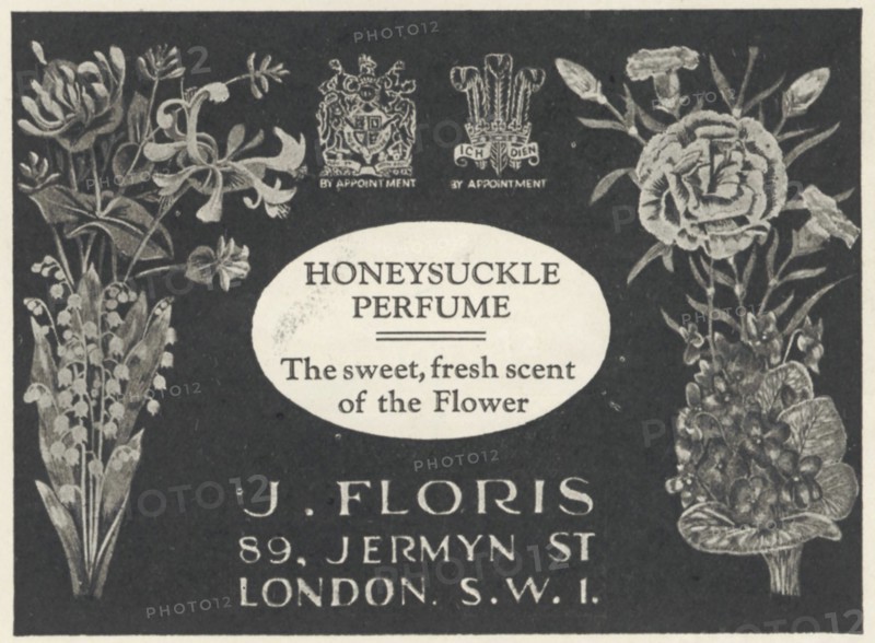 J Floris perfumier, 1935. Artist: Unknown