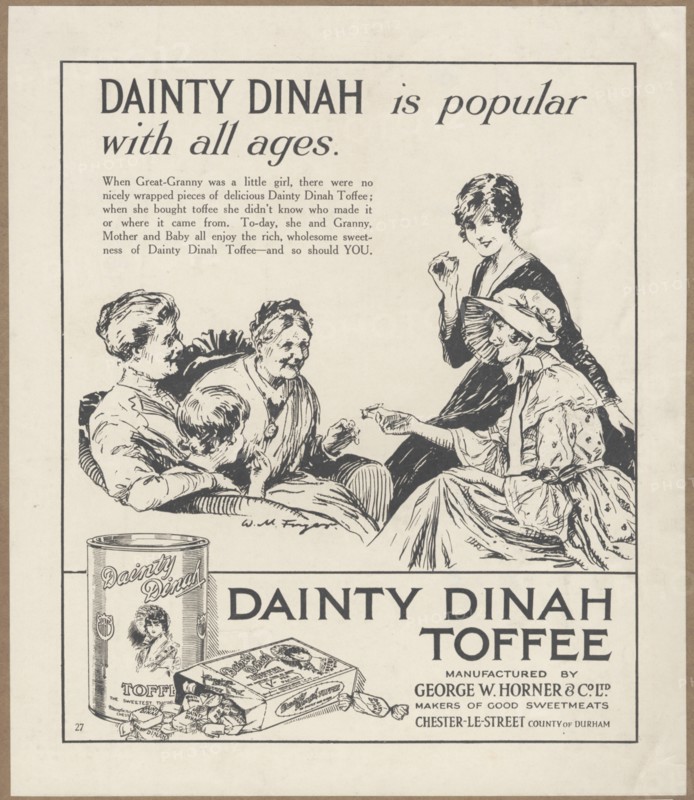 Dainty Dinah Toffee, c.1920. Creator: Wilfred Fryer.