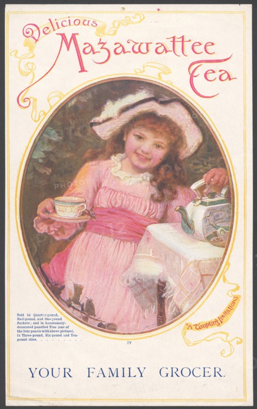 Mazawattee Tea, 1890s. Artist: Unknown