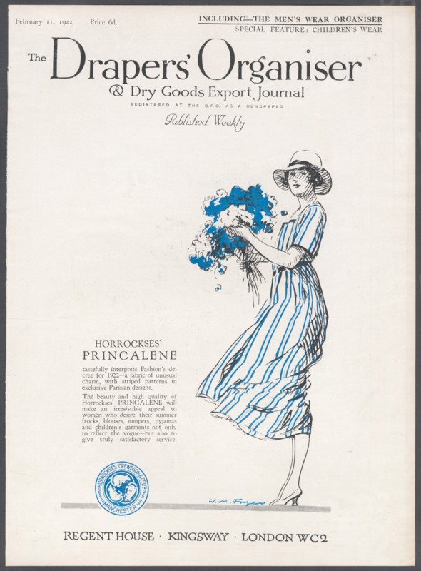 Draper's Organiser Magazine, 1922. Artist: Wilfred Fryer