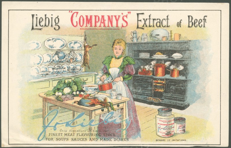 Liebig Company Meat extract, 1880s. Artist: Unknown
