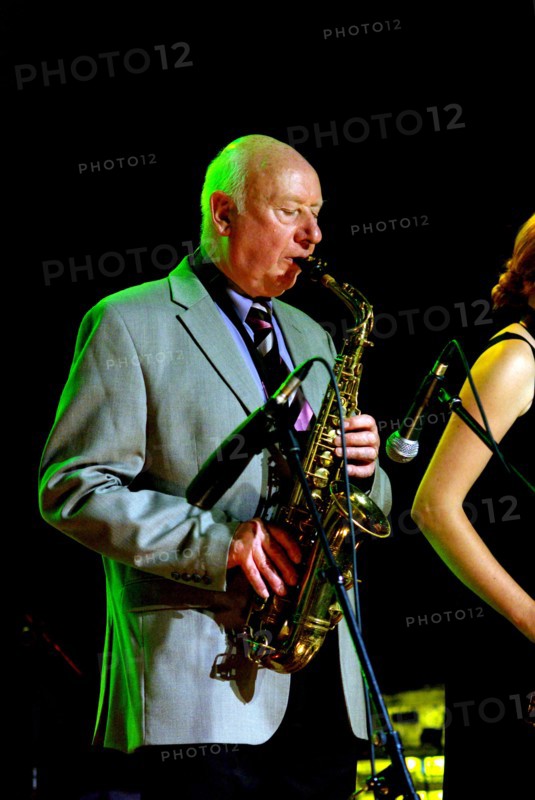 Jimmy Hastings, Brecon Jazz Festival, Powys, Wales. Artist: Brian O'Connor