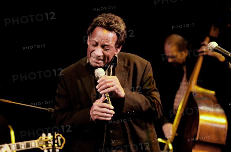Frank Holder and Val Mannix, The Hawth Theatre, Crawley, West Sussex, 2012. Artist: Brian O'Connor