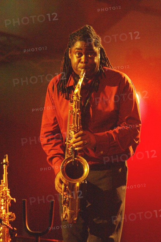 Courtney Pine, Brecon Jazz Festival, Powys, Wales, 2006. Artist: Brian O'Connor