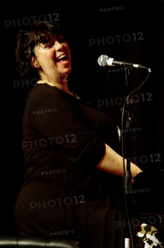 Liane Carroll, jazz musician, The Under Ground, Eastbourne, East Sussex.  Artist: Brian O'Connor