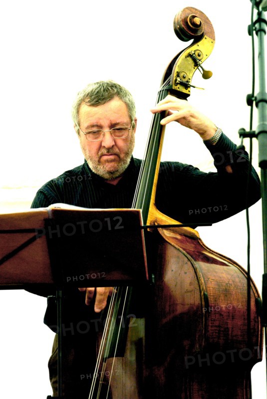 Dave Green, Brecon Jazz Festival, Powys, Wales. Artist: Brian O'Connor