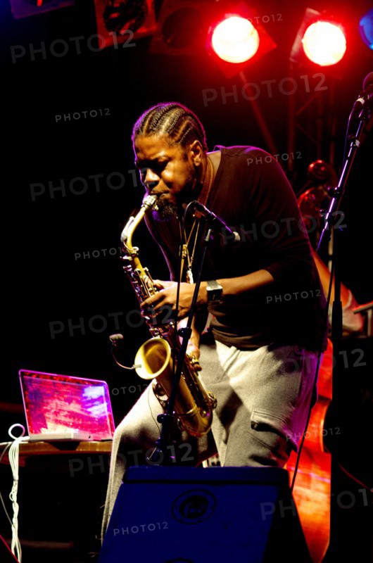 Soweto Kinch, Imperial Wharf Jazz Festival, London, 2011. Artist: Brian O'Connor