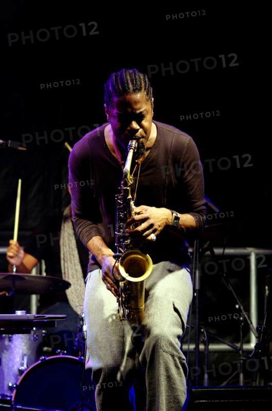 Soweto Kinch, Imperial Wharf Jazz Festival, London, 2011. Artist: Brian O'Connor