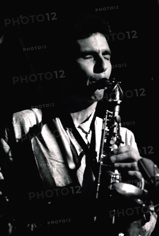 Perico Sambeat, Ronnie Scott's, London, 1993.  Artist: Brian O'Connor