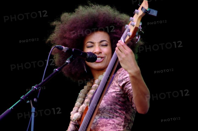 Esperanza Spalding, Love Supreme Jazz Festival, Glynde, East Sussex, 2013.  Artist: Brian O'Connor
