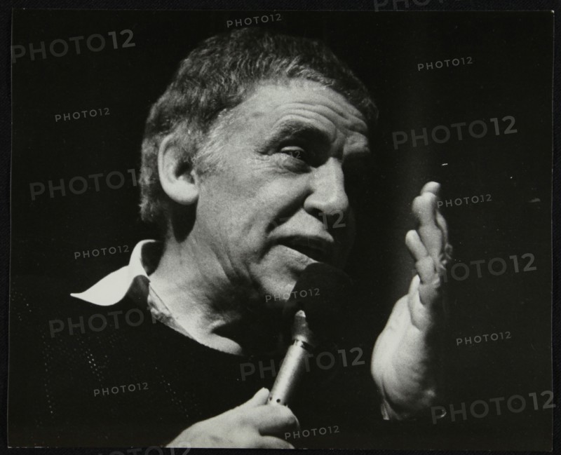 Buddy Rich in concert at the Forum Theatre, Hatfield, Hertfordshire. Artist: Denis Williams