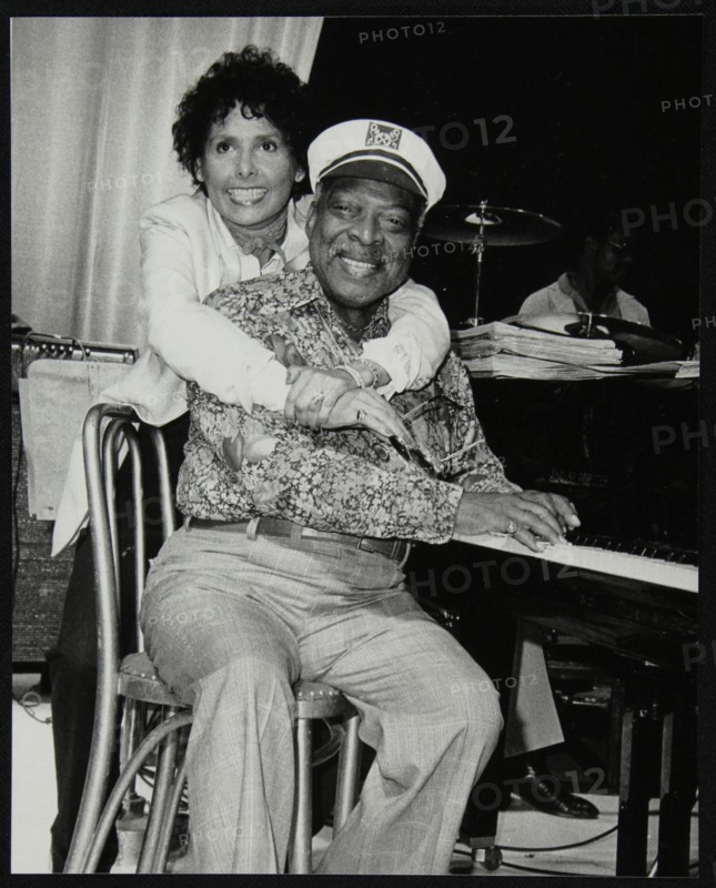 Count Basie and Lena Horne at the Grosvenor House Hotel, London, 1979. Artist: Denis Williams