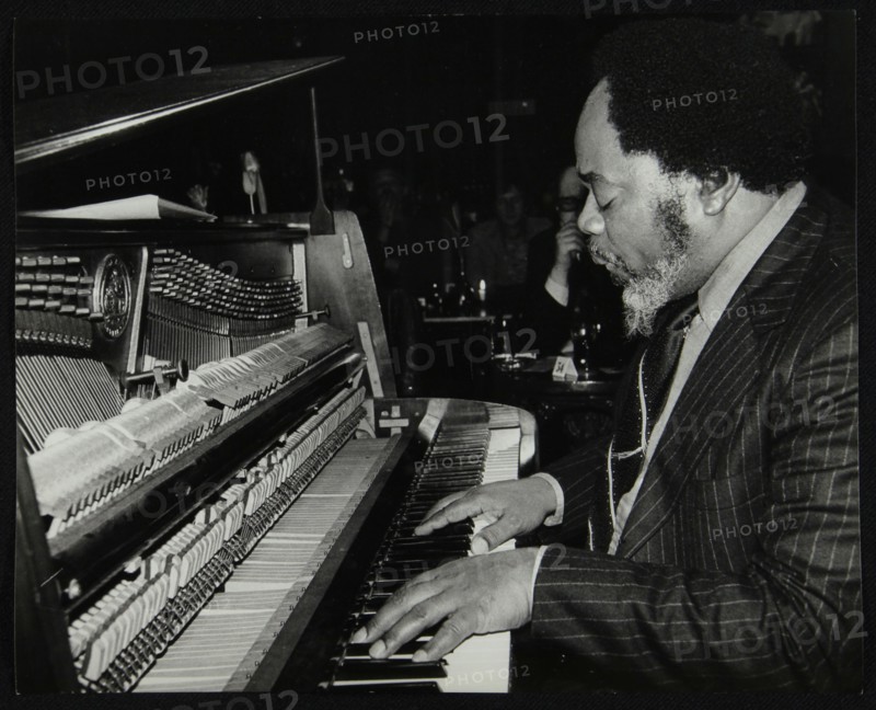 Roland Hanna at the piano, 1980. Artist: Denis Williams