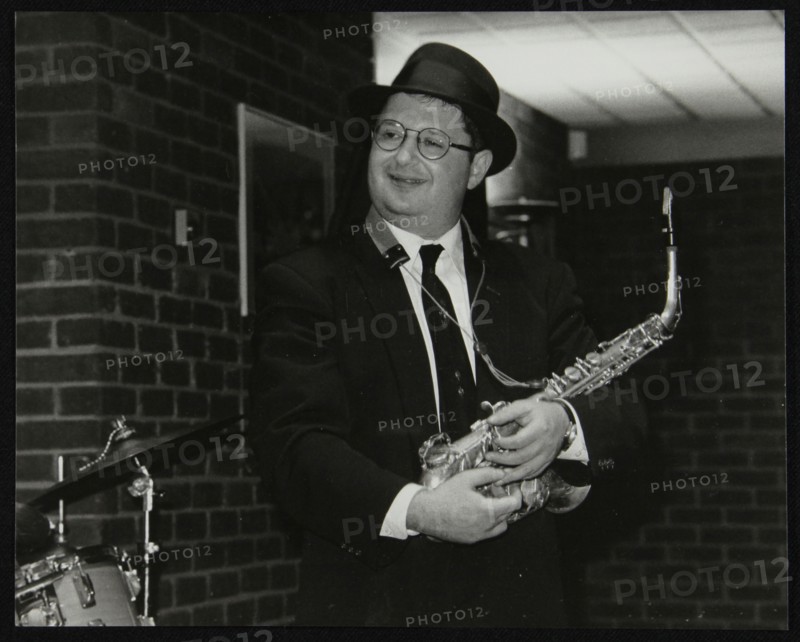 American alto saxophonist Michael Hashim at The Fairway, Welwyn Garden City, Hertfordshire, 1997. Artist: Denis Williams