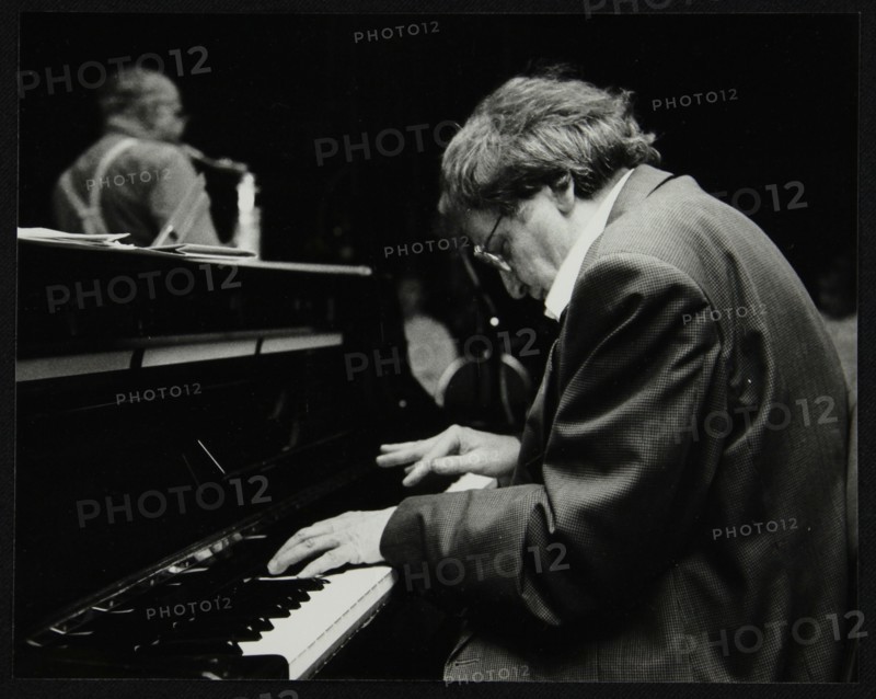 Stan Tracey and Art Themen playing at The Fairway, Welwyn Garden City, Hertfordshire, 1992. Artist: Denis Williams