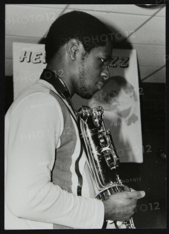 Saxophonist Nathaniel Facey at The Fairway, Welwyn Garden City, Hertfordshire, 25 January 2004. Artist: Denis Williams