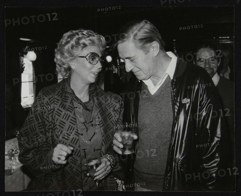 Singer Marian Montgomery and drummer Jack Parnell, London, 1984. Artist: Denis Williams