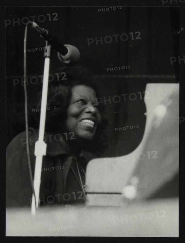 Pianist Mary Lou Williams at the Newport Jazz Festival, Ayresome Park, Middlesbrough, July 1978. Artist: Denis Williams