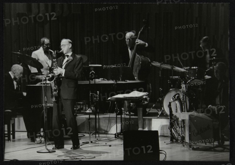 The Ted Heath Orchestra in concert, London, 1985.  Artist: Denis Williams