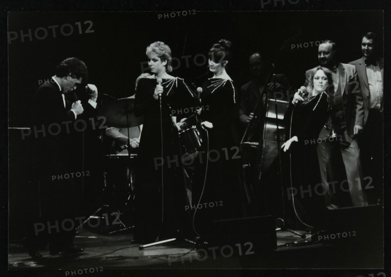 Georgie Fame and Sweet Substitute with Keith Smith's Hefty Jazz in concert, 1984. Artist: Denis Williams