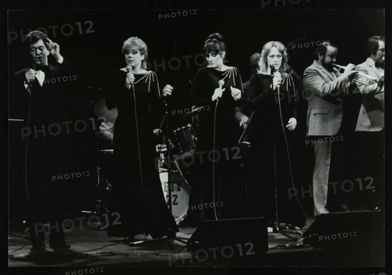 Georgie Fame and Sweet Substitute with Keith Smith's Hefty Jazz in concert, 1984. Artist: Denis Williams
