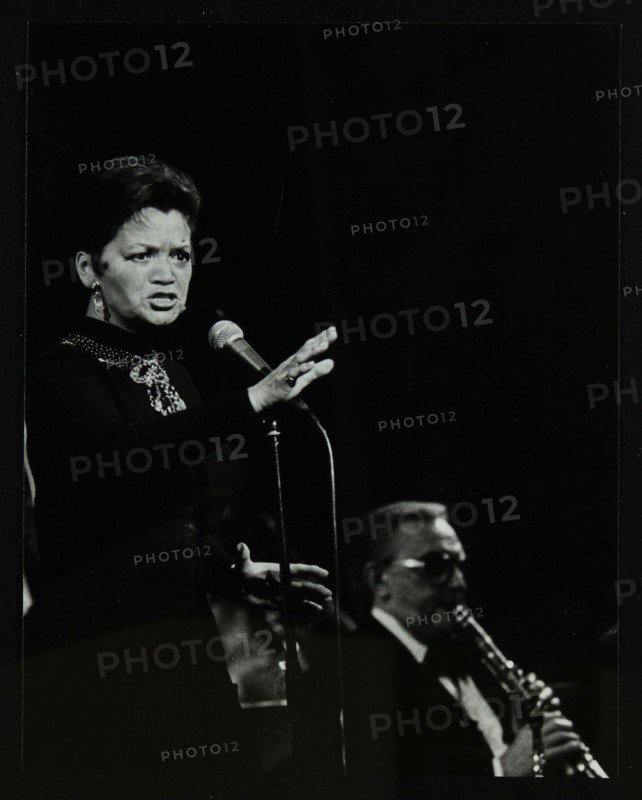 The Ted Heath Orchestra in concert at the Forum Theatre, Hatfield, Hertfordshire, 18 November 1983.  Artist: Denis Williams