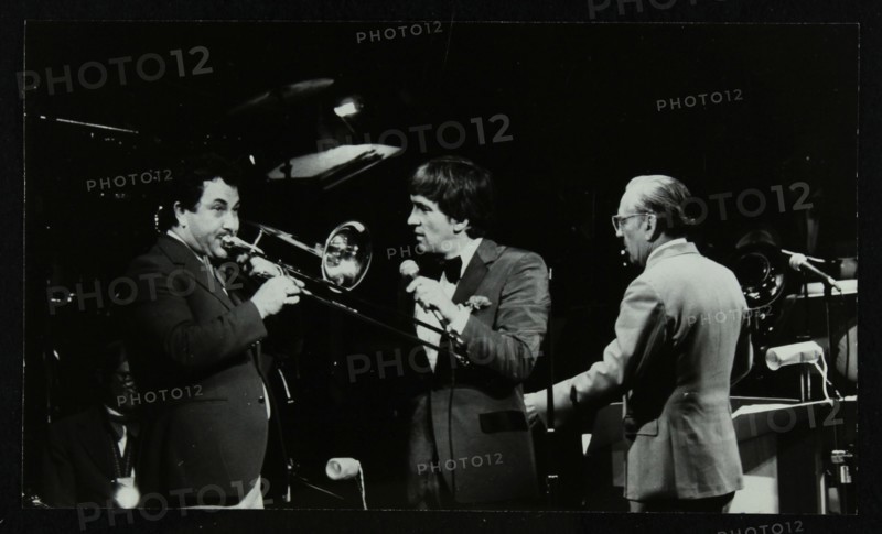 The Herb Miller Orchestra playing at the Forum Theatre, Hatfield, Hertfordshire, 5 October 1985. Artist: Denis Williams