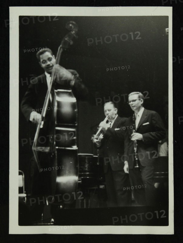 The Eddie Condon All Stars in concert, Colston Hall, Bristol, 1957. Artist: Denis Williams