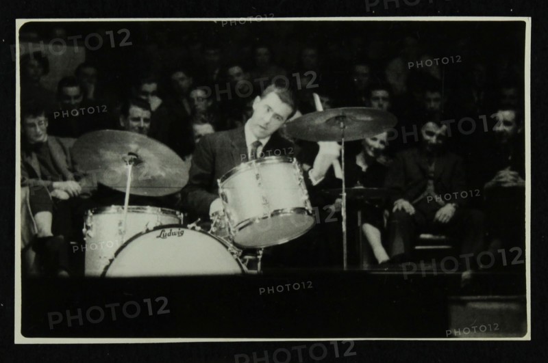 The Dave Brubeck Quartet in concert at Colston Hall, Bristol, 1958. Artist: Denis Williams