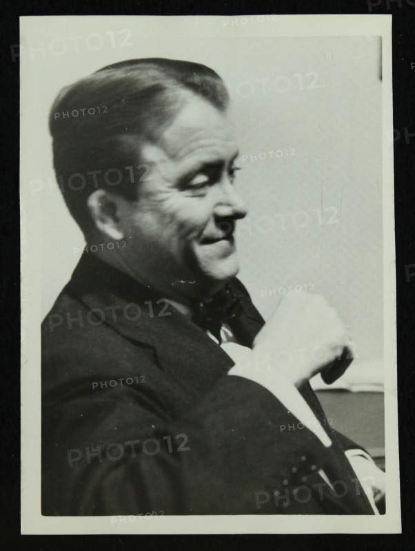 American guitarist an banjo player Eddie Condon, 1950s. Artist: Denis Williams
