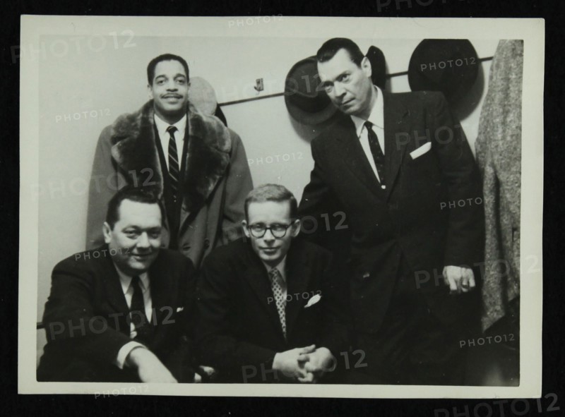 Band members of the Eddie Condon All Stars, 1957. Artist: Denis Williams