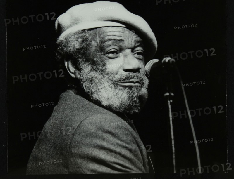 Slim Gaillard at the Forum Theatre, Hatfield, Hertfordshire, 1986. Artist: Denis Williams