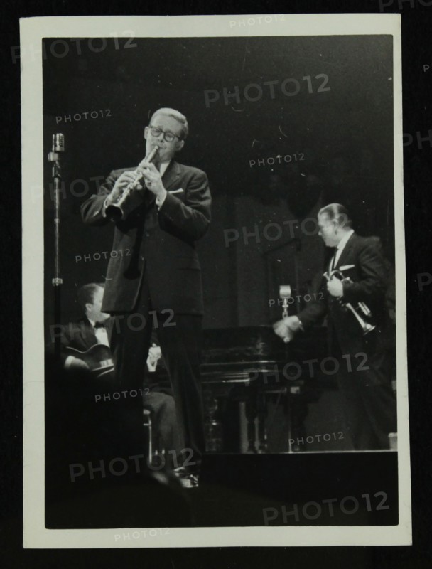 The Eddie Condon All Stars in concert, Colston Hall, Bristol, 1957. Artist: Denis Williams