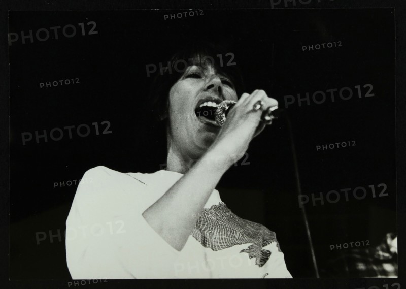 Vocalist Norma Winstone performing at The Stables, Wavendon, Buckinghamshire. Artist: Denis Williams