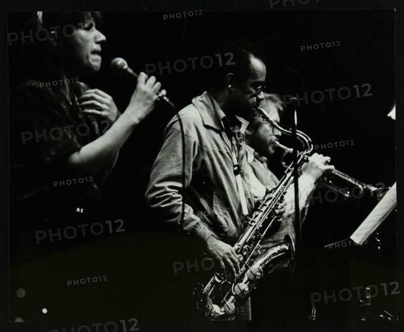 Norma Winstone, Art Themen and Henry Lowther performing at The Stables, Wavendon, Buckinghamshire. Artist: Denis Williams