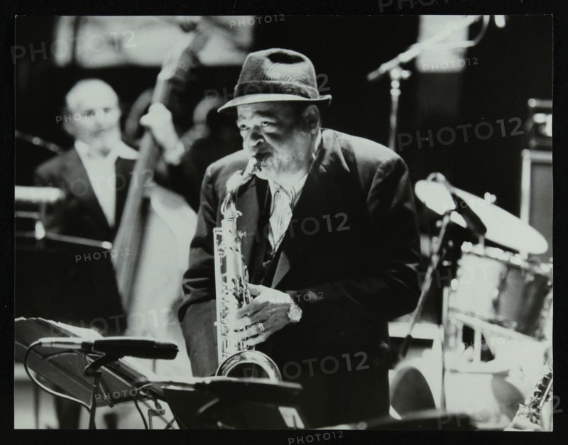 The Lionel Hampton Orchestra playing at the Newport Jazz Festival, Middlesbrough, 1978. Artist: Denis Williams