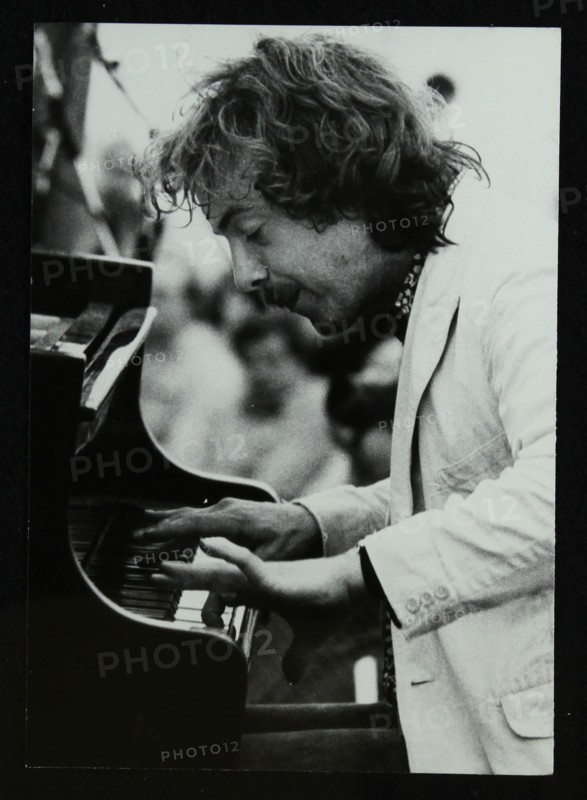 Pianist Veryan Weston playing at Bracknell, Berkshire, 1983. Artist: Denis Williams