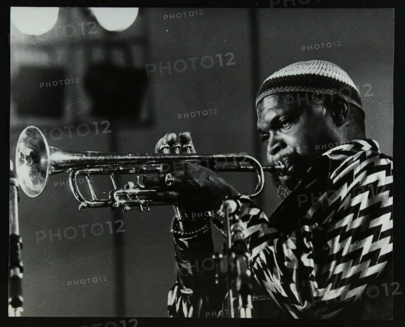 American trumpeter Ted Curson playing at the Bracknell Jazz Festival, Berkshire, 1983. Artist: Denis Williams